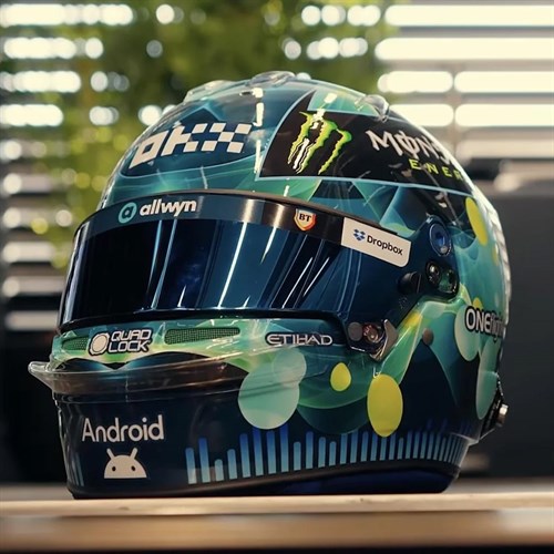 Spark Oscar Piastri McLaren Helmet - 2026 Austrian Grand Prix 1:5