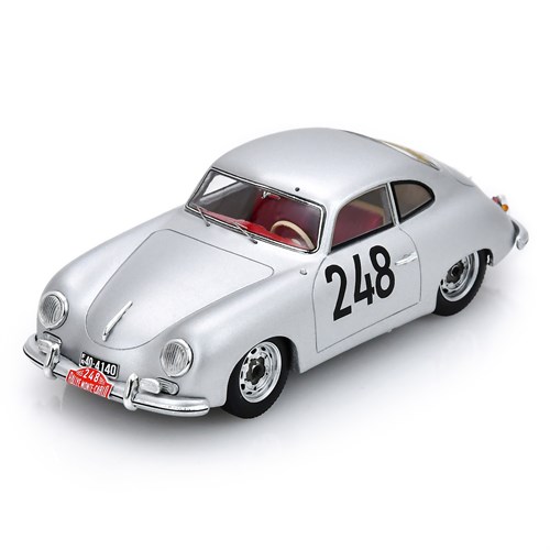 Spark Porsche 356 - 1955 Monte Carlo Rally - #248 Max Nathan 1:43 model car