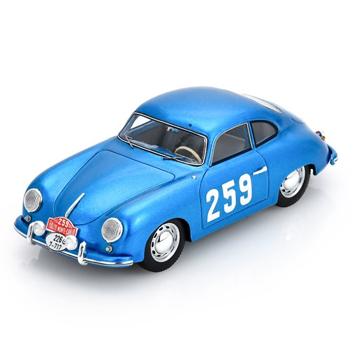 Spark Porsche 356 - 1955 Monte Carlo Rally - #259 Charles Cooper 1:43 model car