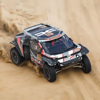 Spark Dacia Sandrider - 2026 Dakar Rally - #219 Sebastien Loeb 1:43 model car