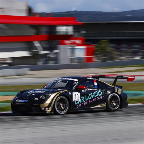 Spark Porsche 911 GT3 Cup - 1st 2025 Porsche Supercup - #11 Alessandro Ghiretti 1:43 model car