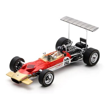 Spark Lotus 49B - 1st 1968 Mexican Grand Prix - #10 Graham Hill 1:43 model car