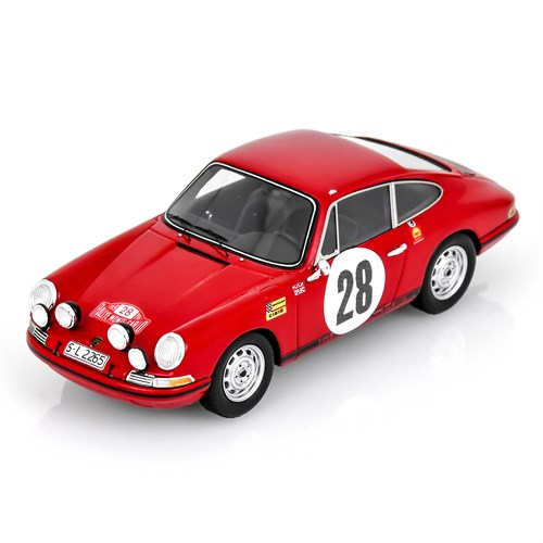 Spark Porsche 911S - 1969 Monte Carlo Rally - #28 Vic Elford 1:43 model car