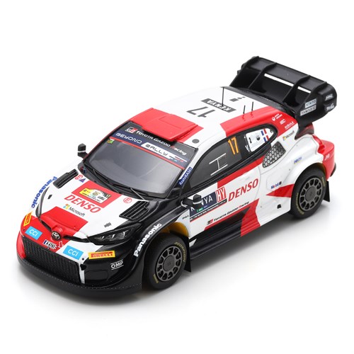 Spark Toyota GR Yaris Rally1 - 1st 2023 Safari Rally - #17 S. Ogier 1:43