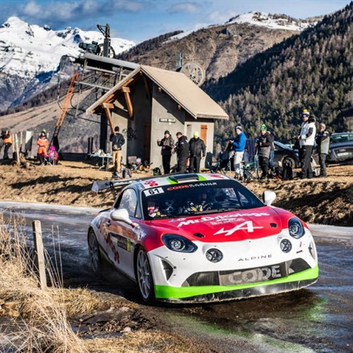 Spark Alpine A110 Rally RGT - 2024 Monte Carlo Rally - #61 P. Baffoun 1:43