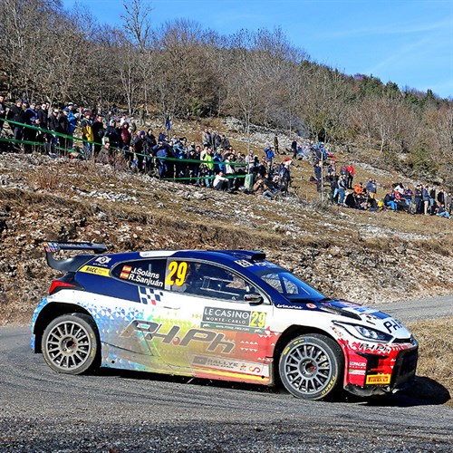 Spark Toyota GR Yaris Rally2 - 2024 Monte Carlo Rally - #29 J. Solans 1:43