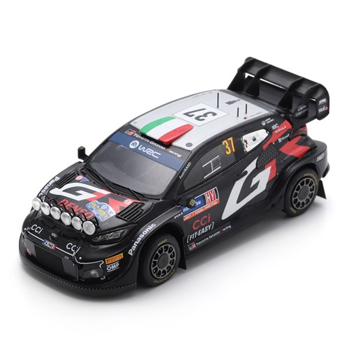 Spark Toyota GR Yaris Rally1 - 2024 Rally Sweden - #37 L. Bertelli 1:43