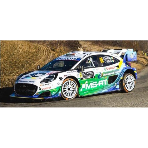 Spark Ford Puma Rally1 - 2026 Monte Carlo Rally - #95 Jon Armstrong 1:43 model car