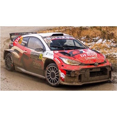 Spark Toyota GR Yaris Rally2 - 2026 Monte Carlo Rally - #25 Yuki Yamamoto 1:43 model car
