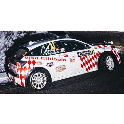 Spark Lancia Ypsilon Rally4 HF - 2026 Monte Carlo Rally - #73 Jean-Paul Palmero 1:43 model car