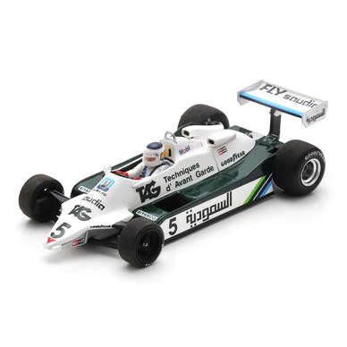 Spark Williams FW07C - 1982 South African Grand Prix - #5 Carlos Reutemann 1:43 model car