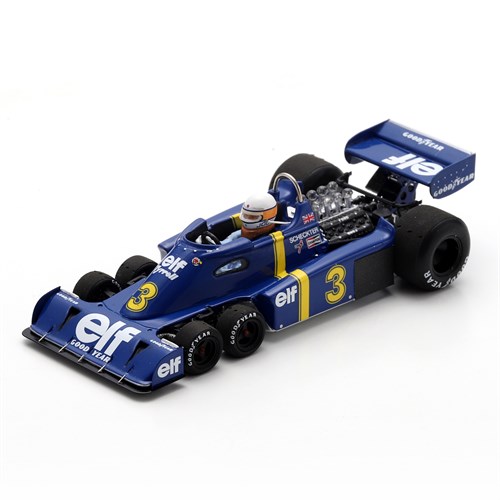 Spark Tyrrell P34 - 1st 1976 Swedish Grand Prix - #3 Jody Scheckter 1:43 model car