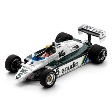 Spark Williams FW08 - 1982 British Grand Prix - #5 Derek Daly 1:43 model car