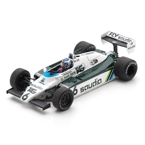 Spark Williams FW08 - 1982 Swiss Grand Prix - #6 Keke Rosberg 1:43 model car