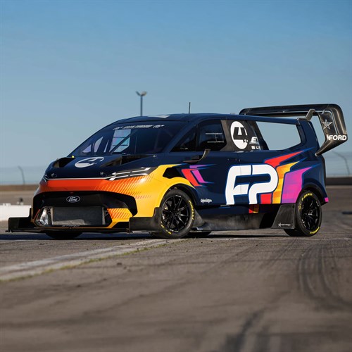 Spark Ford Transit Supervan 4.2 - 2023 Pikes Peak Hillclimb - #4 Romain Dumas 1:43 model car