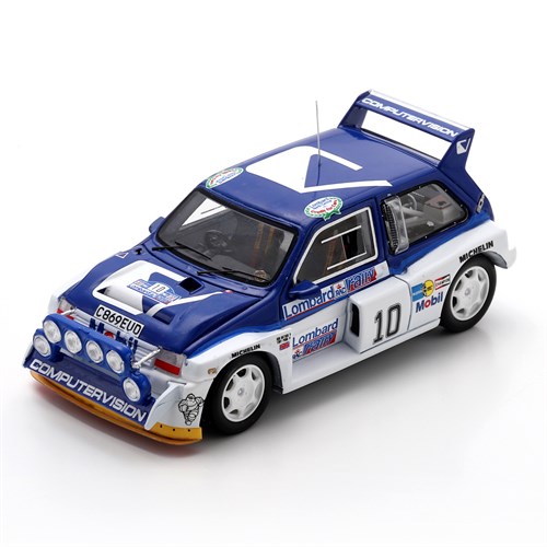 Spark MG Metro 6R4 - 1985 RAC Rally - #10 Tony Pond 1:43 model car