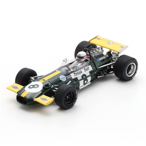 Spark Brabham BT26A - 1970 Belgian Grand Prix - #8 Derek Bell 1:43 model car
