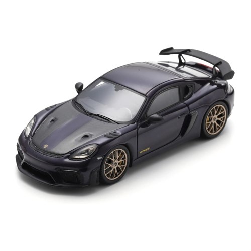 Spark Porsche Cayman GT4 RS - Viola Metallic 1:43 model car