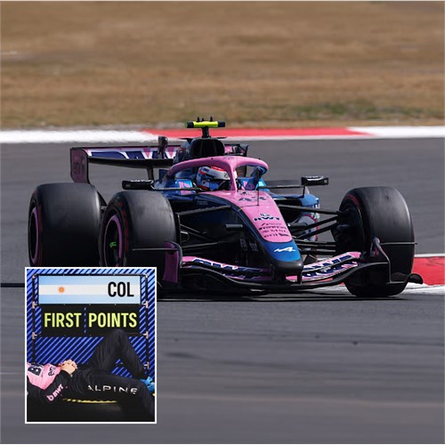 Spark Alpine A526 w. Pit Board - 2026 Chinese Grand Prix - #43 Franco Colapinto 1:43 model car