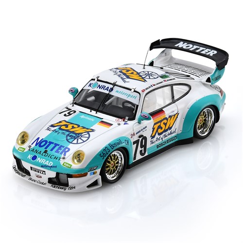 Spark Porsche 911 GT2 - 1997 Le Mans 24 Hours - #79 1:43 model car