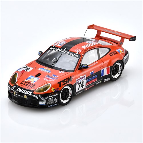 Spark Porsche 996 GT3 R - 2001 Le Mans 24 Hours - #74 1:43 model car