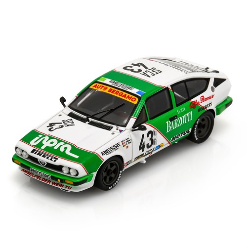 Spark Alfa Romeo GTV6 - 1984 Spa 24 Hours - #43 1:43 model car