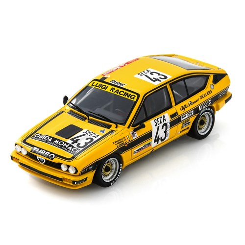 Spark Alfa Romeo GTV6 - 1982 Spa 24 Hours - #43 1:43 model car