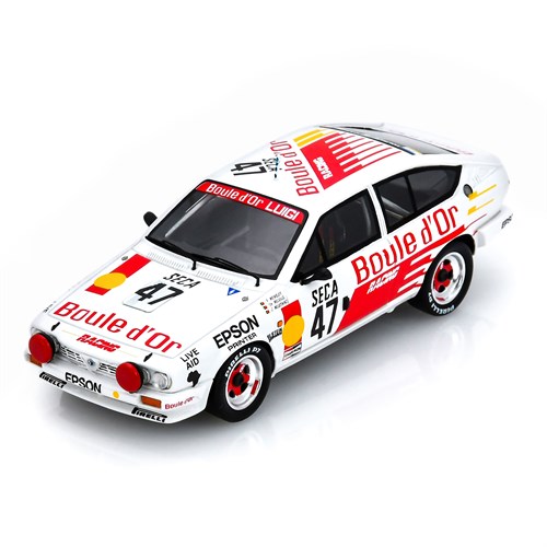Spark Alfa Romeo GTV6 - 1985 Spa 24 Hours - #47 1:43 model car