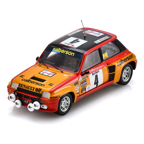 Spark Renault 5 Turbo - 1980 Tour De France - #4 Jean Ragnotti 1:43 model car