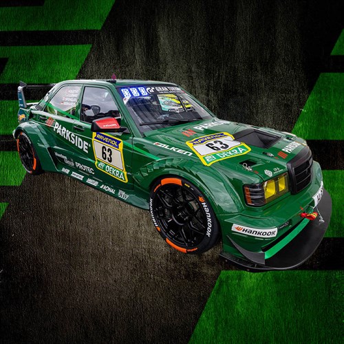 Spark Mercedes 190E HWA EVO.R - 2026 Nurburgring 24 Hours - #63 1:43 model car