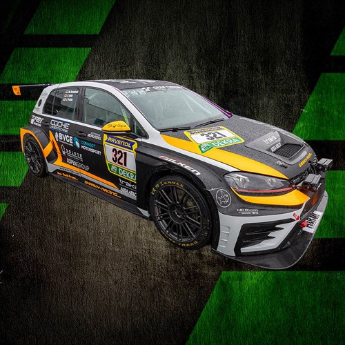 Spark Volkswagen Golf GTI TCR DSG - 2026 Nurburgring 24 Hours - #321 1:43 model car
