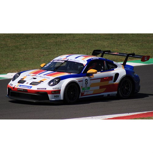 Spark Porsche 911 GT3 Cup - 1st 2024 Porsche Carrera Cup Italy - #8 Keagan Masters 1:43 model car