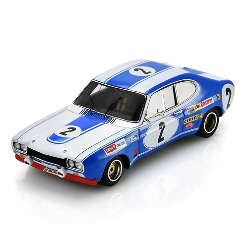 Spark Ford Capri RS 2600 - 1st 1972 Spa 24 Hours - #2 1:43 model car
