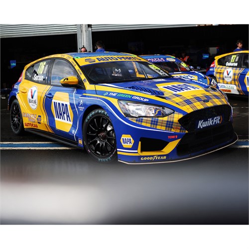 Spark Ford Focus ST - 2025 Knockhill BTCC - #116 Ashley Sutton 1:43 model car