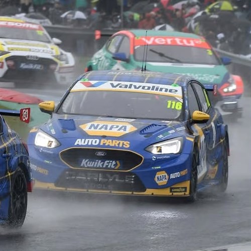 Spark Ford Focus Titanium - 1st 2026 Knockhill BTCC - #116 Ashley Sutton 1:43 model car