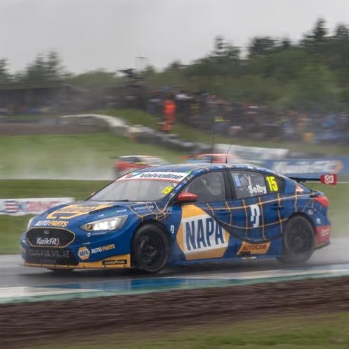 Spark Ford Focus Titanium - 2026 Knockhill BTCC - #15 Lewis Selby 1:43 model car