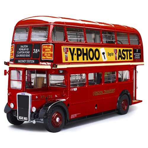 Sun Star AEC Regent III Bus - RTL139 - KGK 803 - Red 1:24