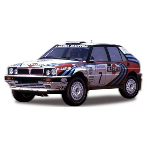 Sun Star Lancia Delta Integrale 16V - 1st 1991 Acropolis Rally - #7 Juha Kankkunen 1:18 model car