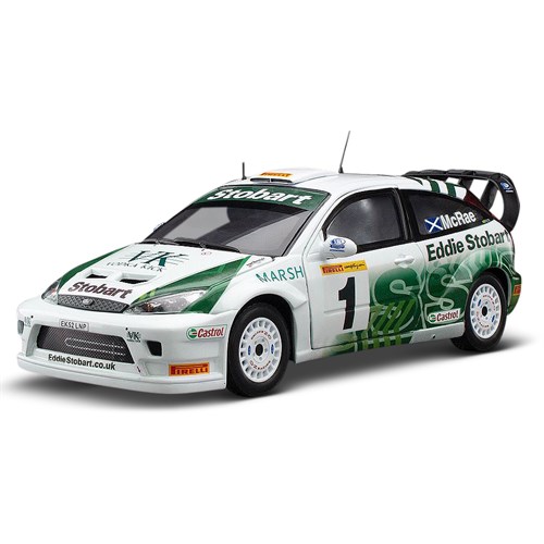 Sun Star Ford Focus RS WRC - 2005 Pirelli International Rally - #1 C. McRae 1:18