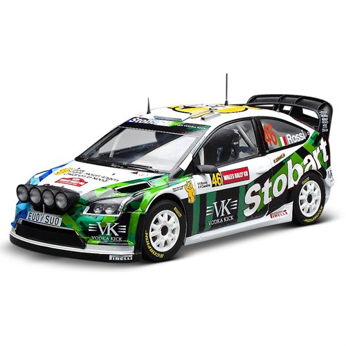 Sun Star Ford Focus RS WRC - 2008 Rally GB - #46 V. Rossi 1:18