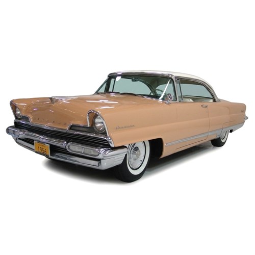 Sun Star Lincoln Premiere Hardtop 1956 - Desert Buff/Starmist White 1:18 model car