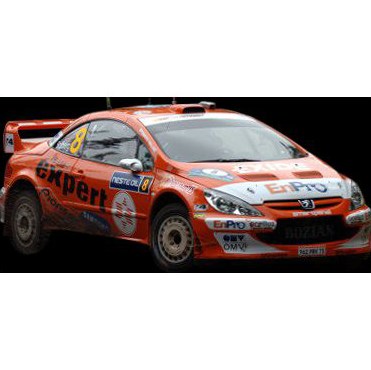 Sun Star Peugeot 307 WRC - 2006 Rally Finland - #8 Henning Solberg 1:18 model car