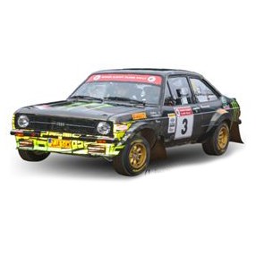Sun Star Ford Escort RS 1800 - 2023 Roger Albert Clark Rally - #3 Oliver Solberg 1:18 model car