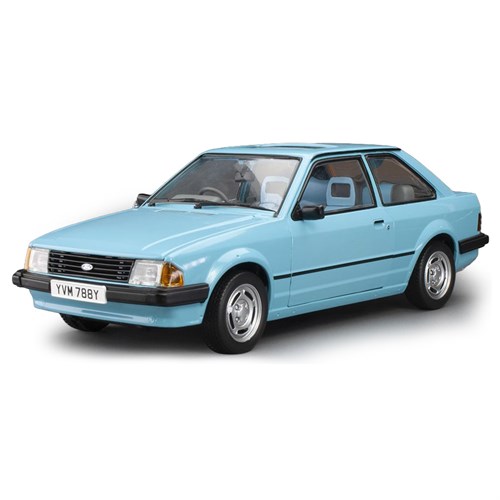 Sun Star Ford Escort Mk.3 GL 1981 - Caribbean Blue 1:18 model car