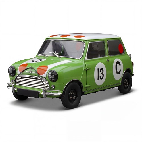 Sun Star Mini Cooper S - 1st 1966 Gallaher 500 - #13 1:12 model car