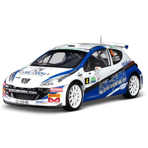 Sun Star Peugeot 207 S2000 - 2012 Circuit Of Ireland Rally - #4 C. Breen 1:18