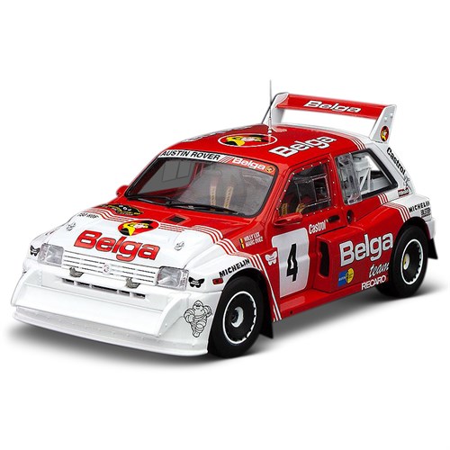 Sun Star MG Metro 6R4 - 1986 Lotto Bianchi Rally - #4 M. Duez 1:18