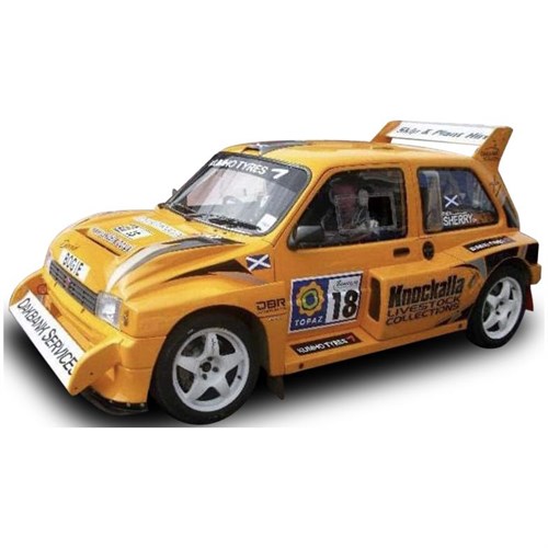 Sun Star MG Metro 6R4 - 2010 Donegal International Rally - #18 David Bogie 1:18 model car