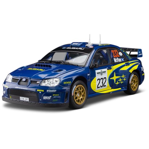 Sun Star 1/18 Subaru Impreza WRC 2007 #232 McRae – Miniature De Collection État Impeccable