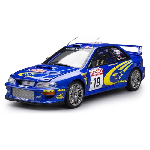 Sun Star Subaru Impreza WRC - 2000 San Remo Rally - #19 Petter Solberg 1:18 model car